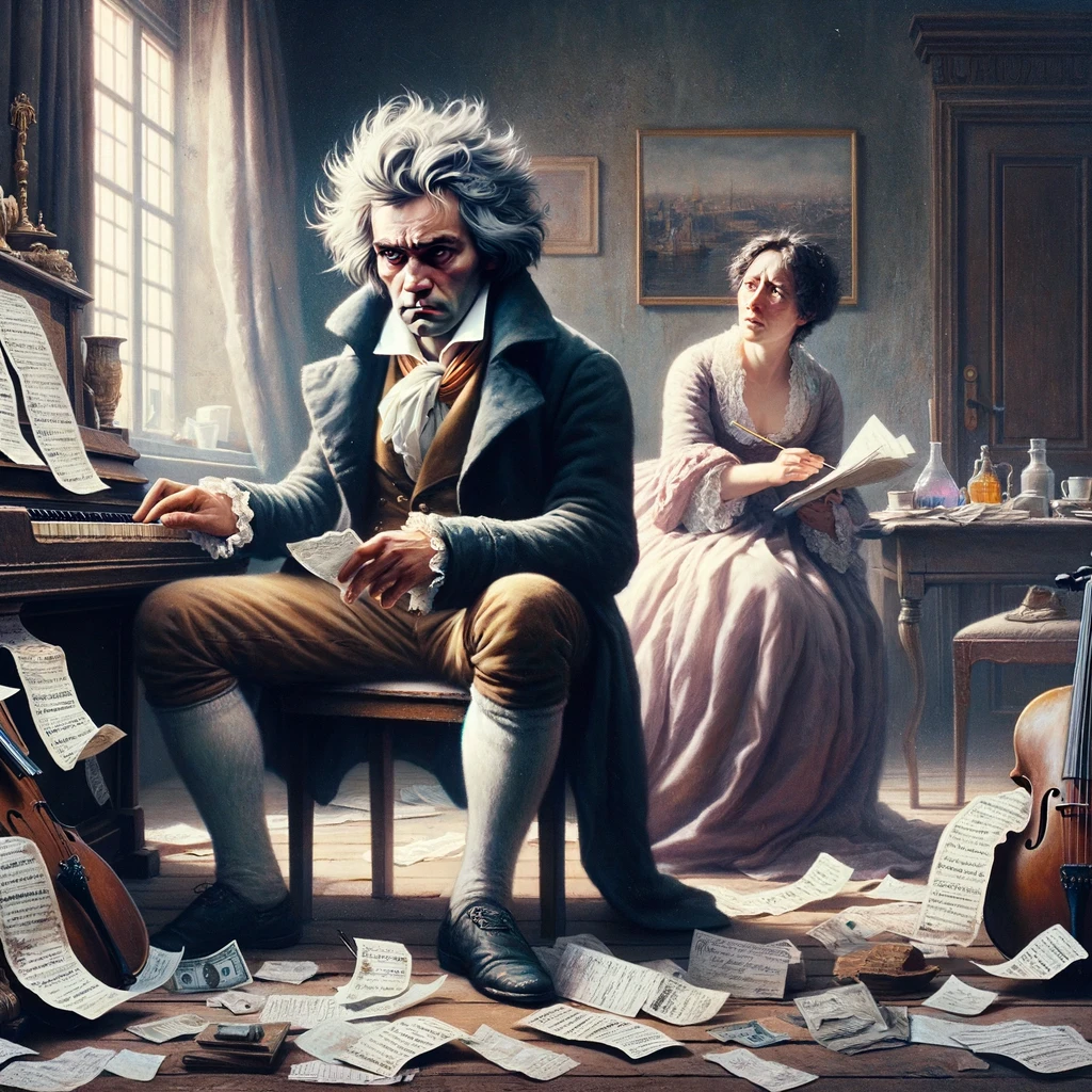 Beethoven’s Financial Struggles & Patronage System