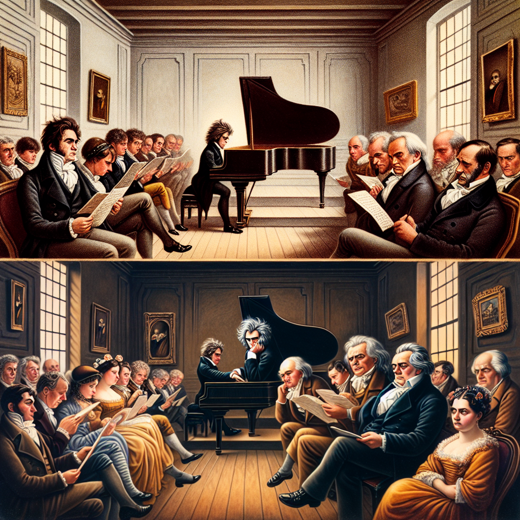 Comparing Critiques – Beethoven vs. His Contemporaries