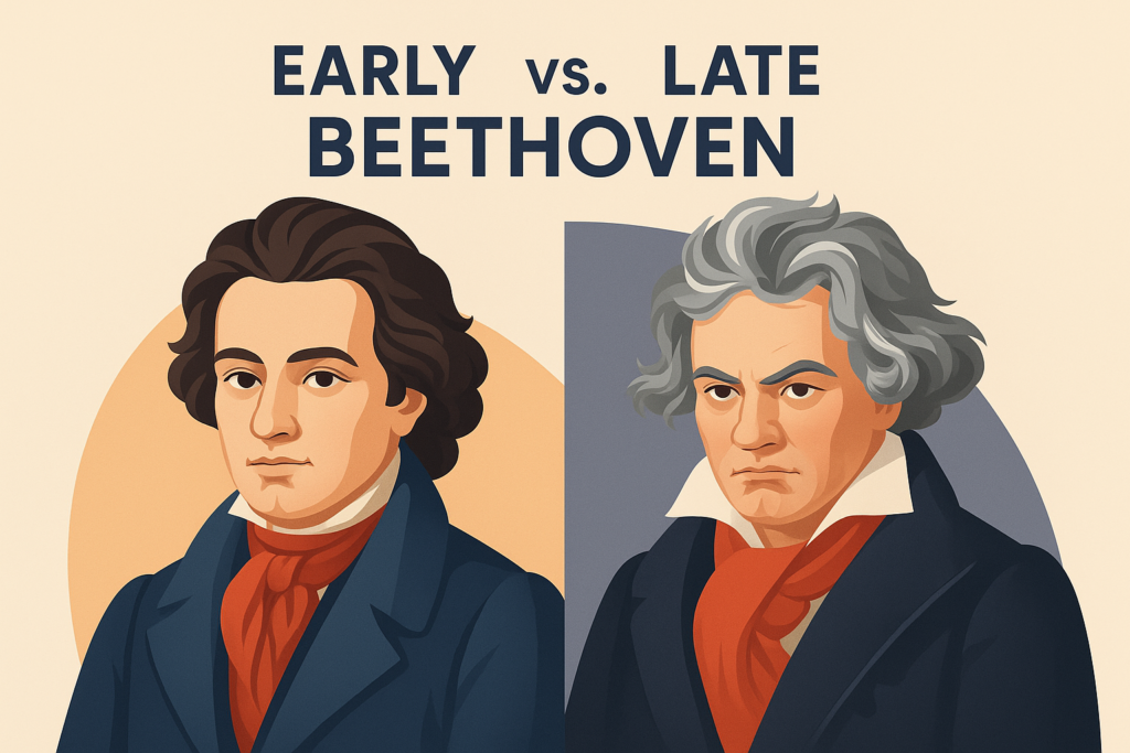 Comparing Early vs. Late Beethoven Comparing Early vs. Late Beethoven