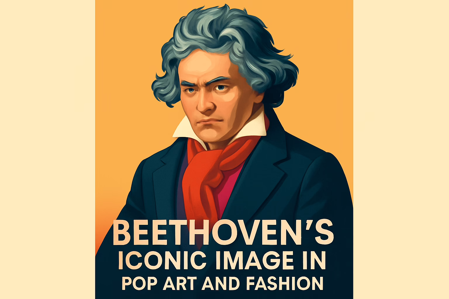 Beethoven’s Iconic Image in Pop Art and Fashion
