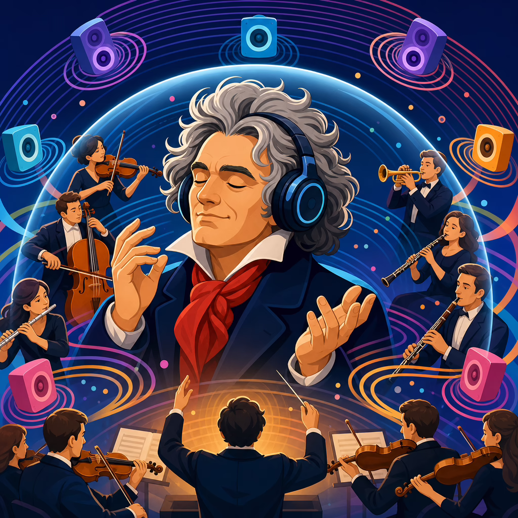 3D Audio and Beethoven: New Ways to Experience His Symphonies 3D Audio and Beethoven: New Ways to Experience His Symphonies