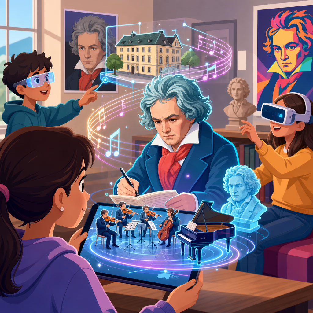 Augmented Reality Projects Featuring Beethoven’s Works Augmented Reality Projects Featuring Beethoven’s Works