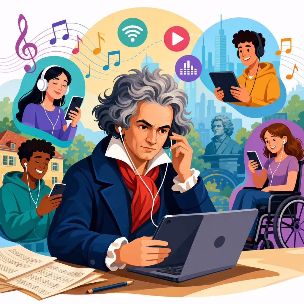 Beethoven in the Digital Era: Streaming and Accessibility