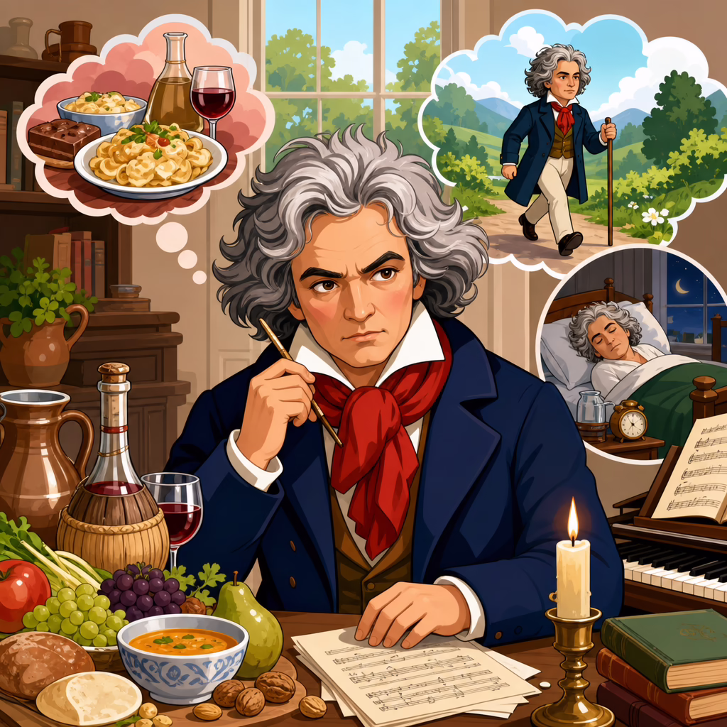 Beethoven’s Diet and Lifestyle: Myths and Facts