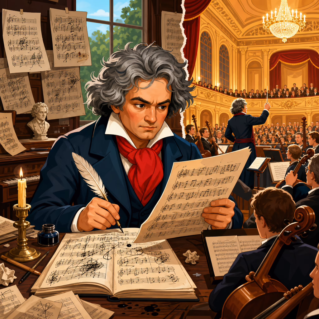 Beethoven’s Orchestration Notes: What Changed Between Draft and Premiere