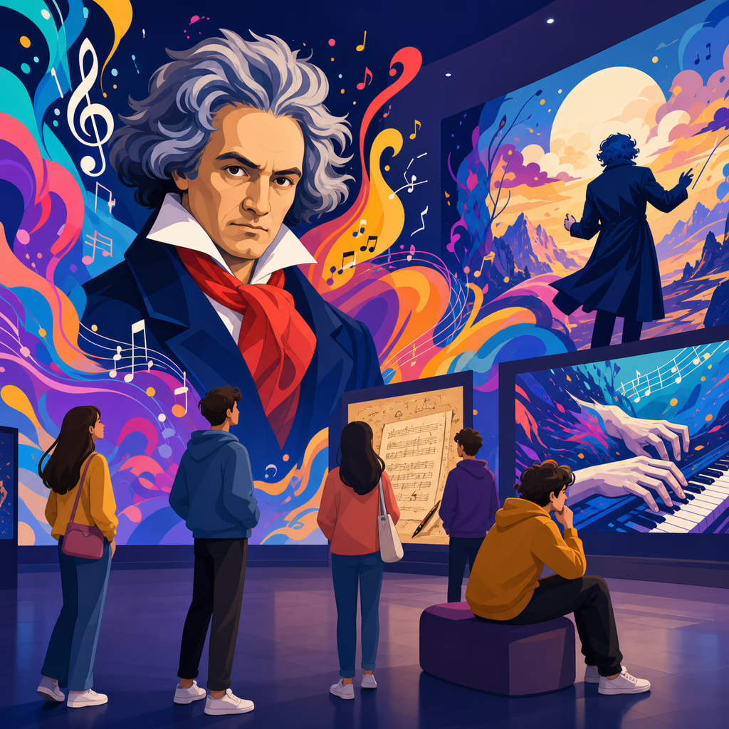 Digital Art Exhibits Inspired by Beethoven