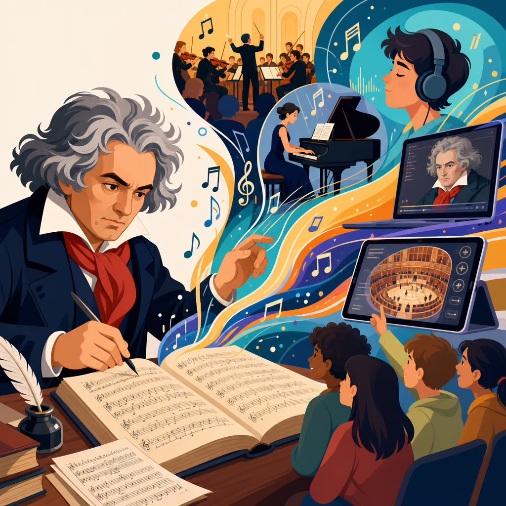 Digital Projects Bringing Beethoven’s Scores to Life Digital Projects Bringing Beethoven’s Scores to Life