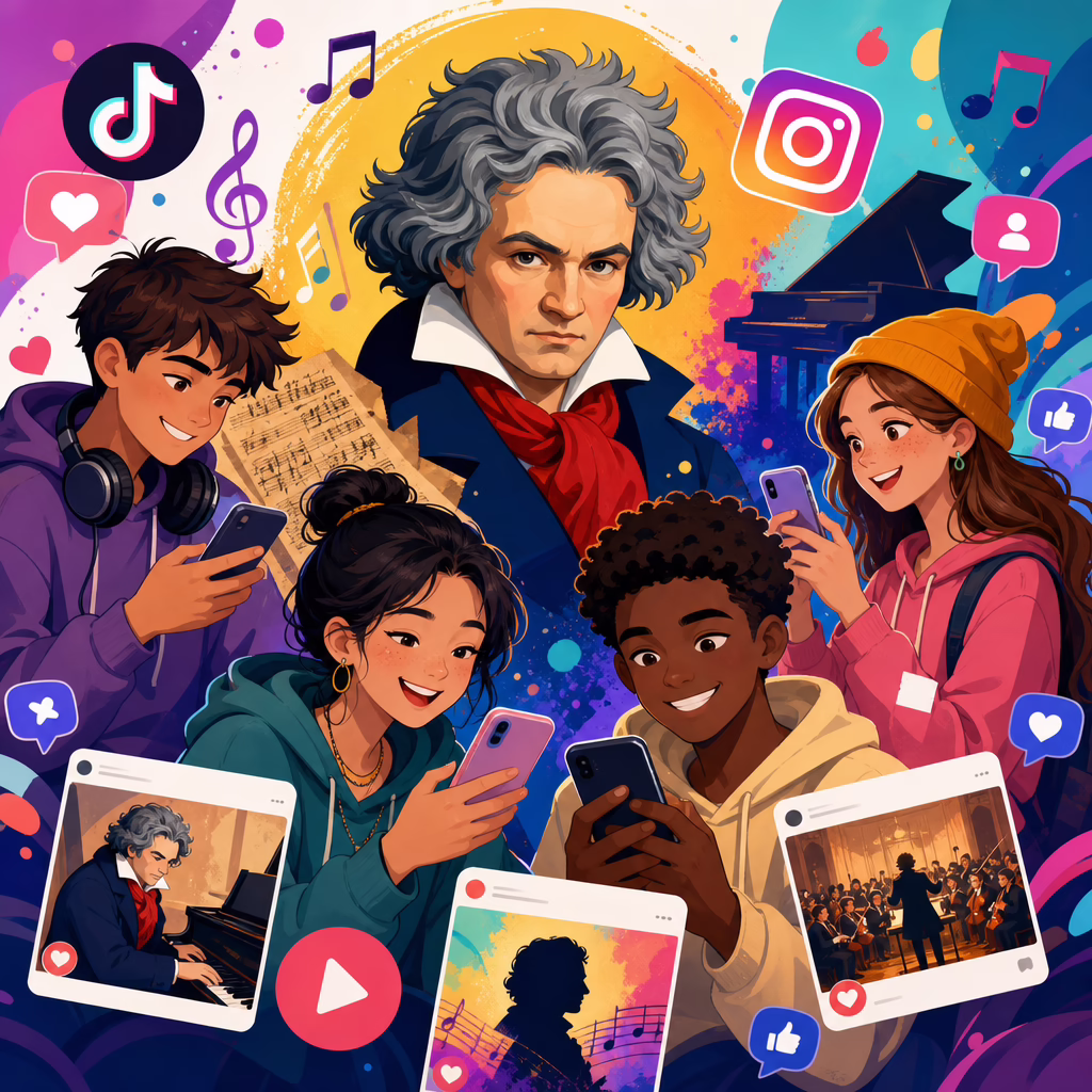 Engaging Teens with Beethoven’s Legacy Through Social Media