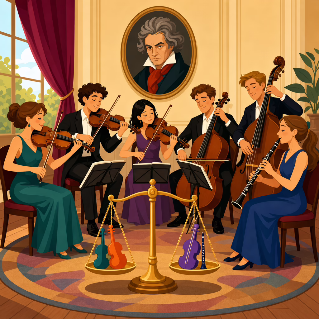 Ensemble Balance in Beethoven’s Quintets and Sextets