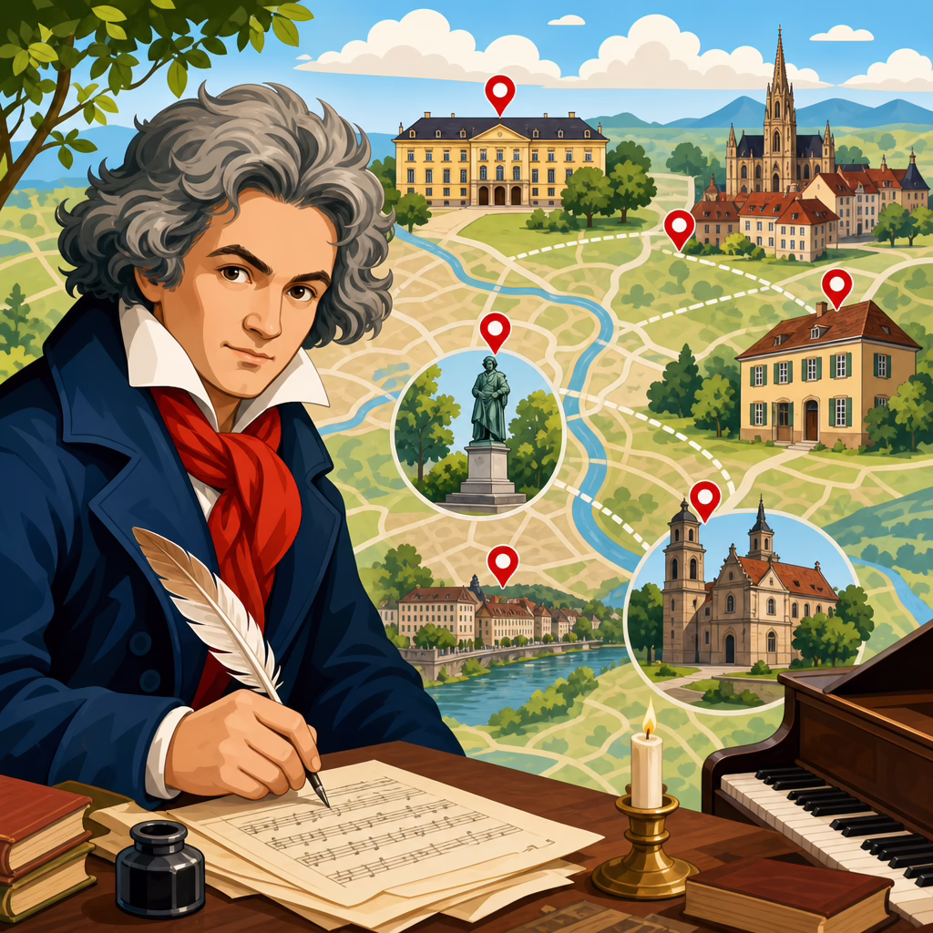 Explore Beethoven’s World Through Interactive Maps