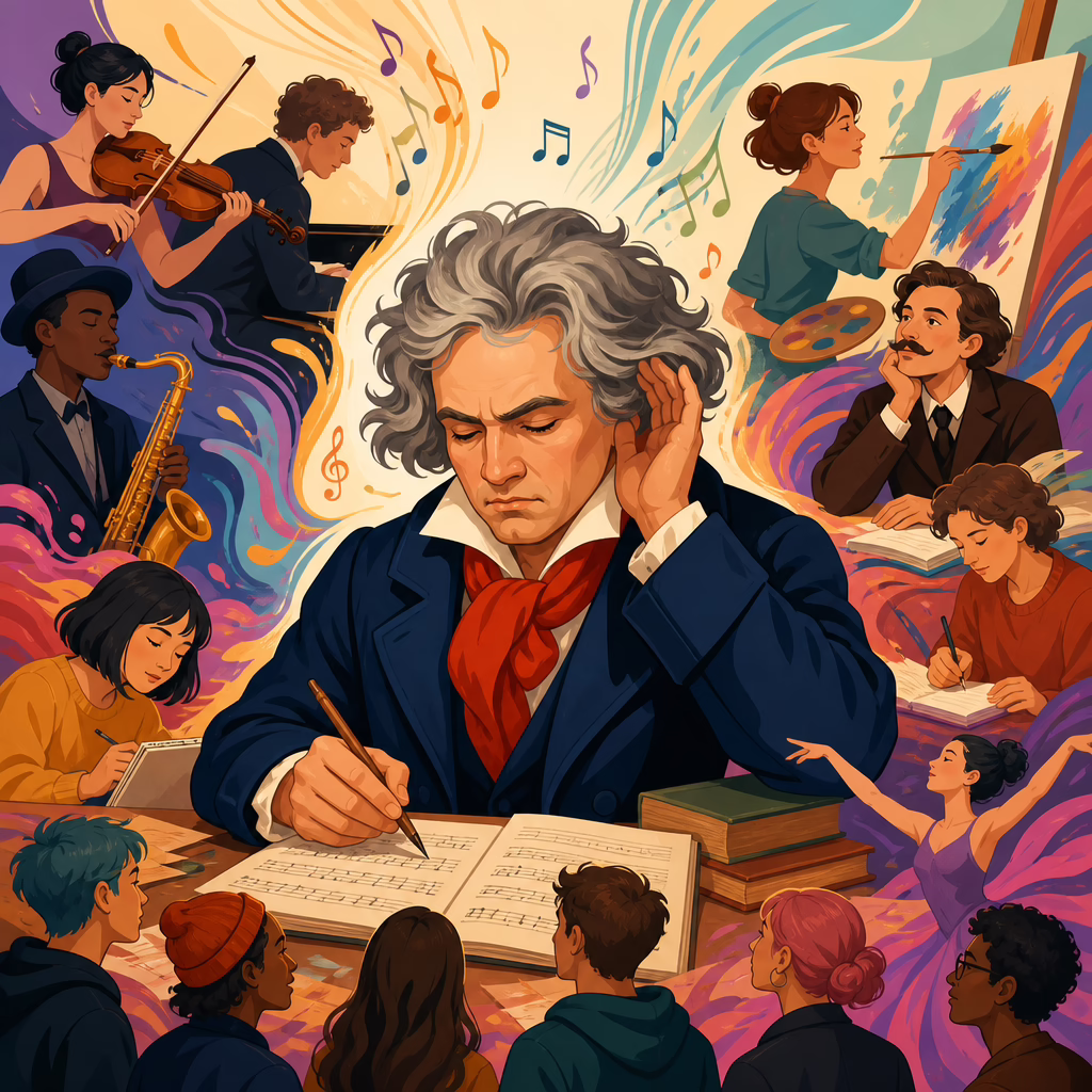How Beethoven’s Deafness Inspired Generations of Artists