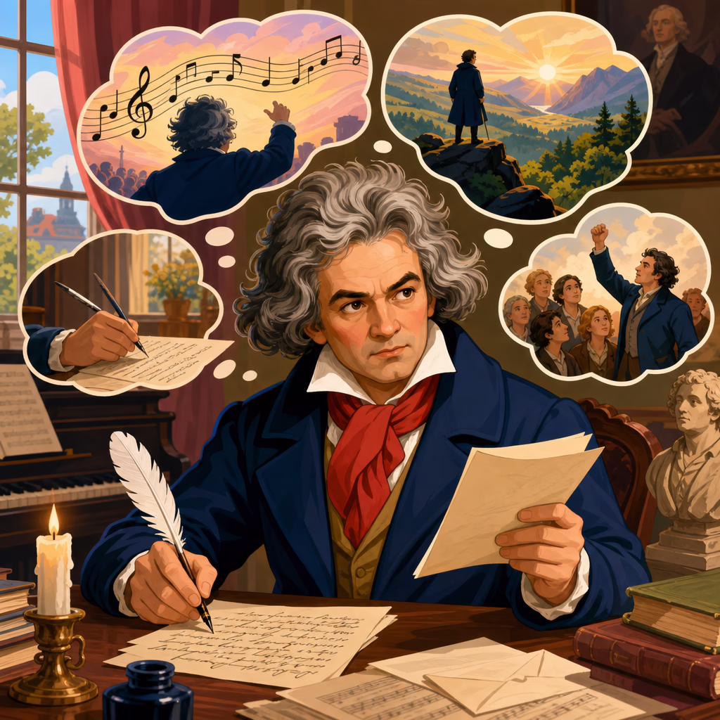 How Beethoven’s Letters Expressed His Views on Art and Life