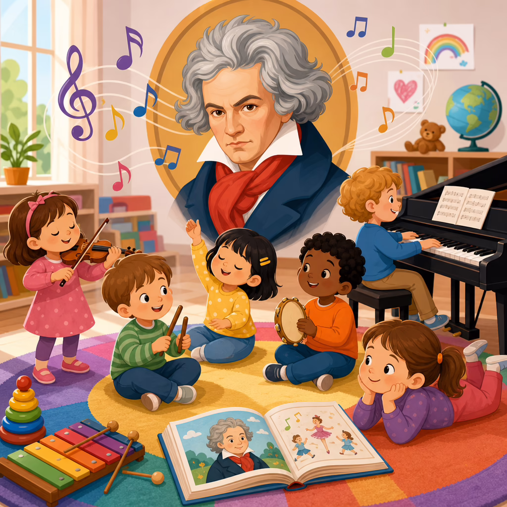 How Beethoven’s Music Is Used in Early Childhood Education