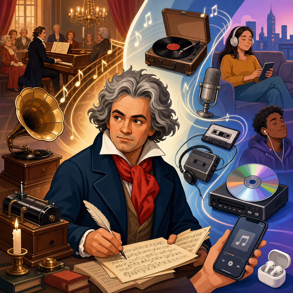 How Recording Technology Changed the Way We Hear Beethoven How Recording Technology Changed the Way We Hear Beethoven