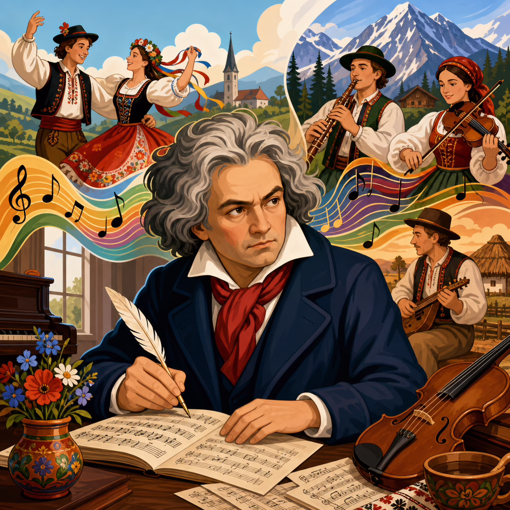 Influences of Folk Music in Beethoven’s Compositions