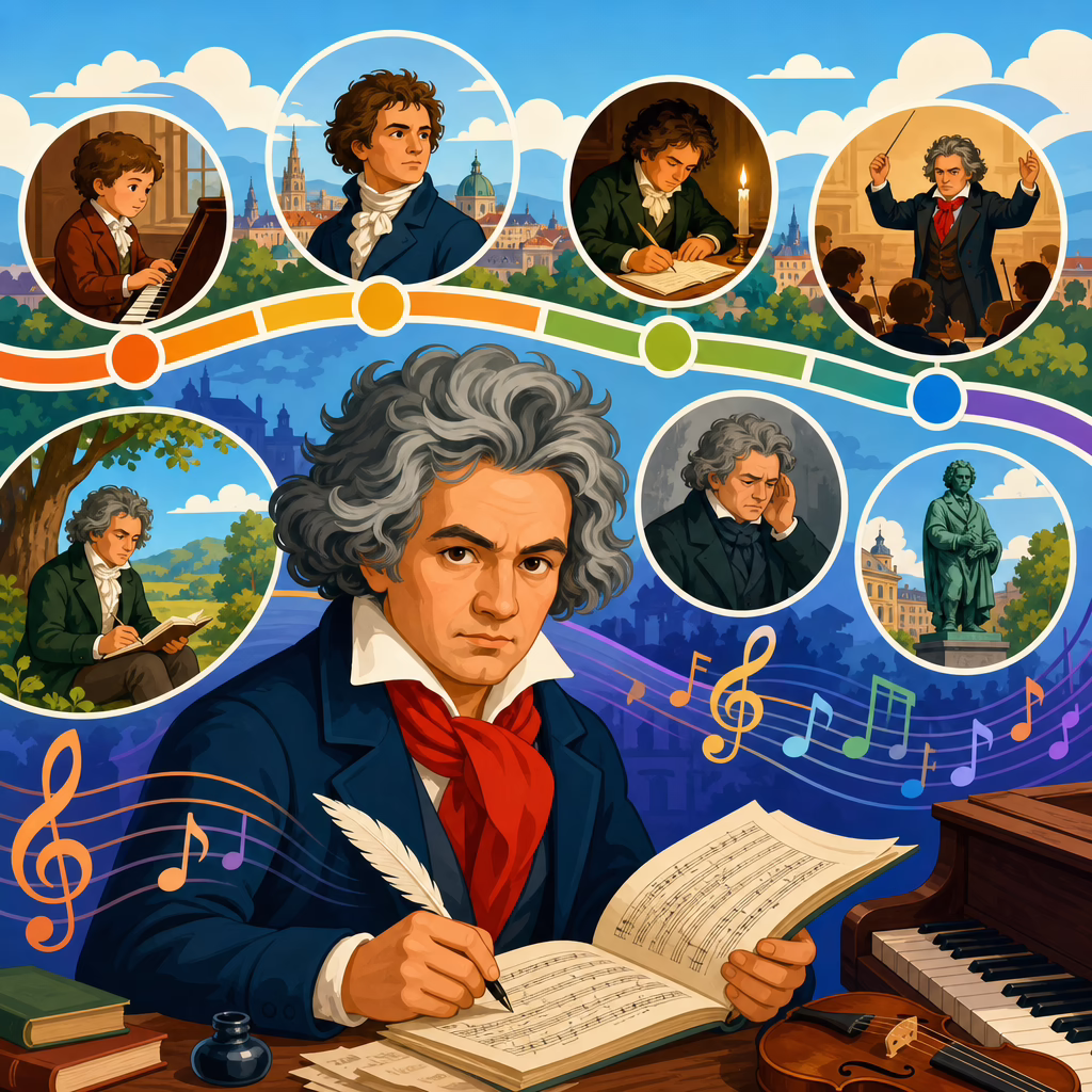 Interactive Timeline of Beethoven’s Life and Works