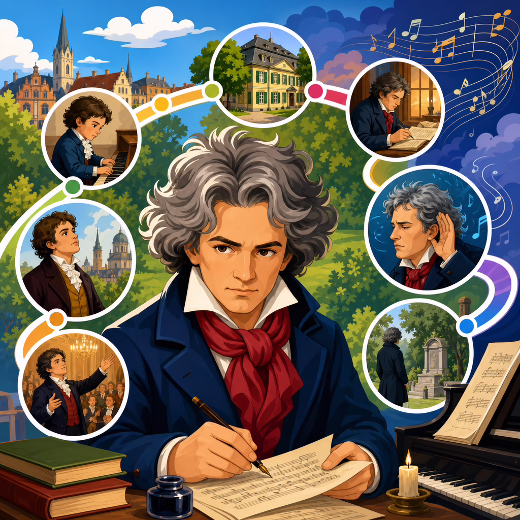 Interactive Timelines of Beethoven’s Life Interactive Timelines of Beethoven’s Life