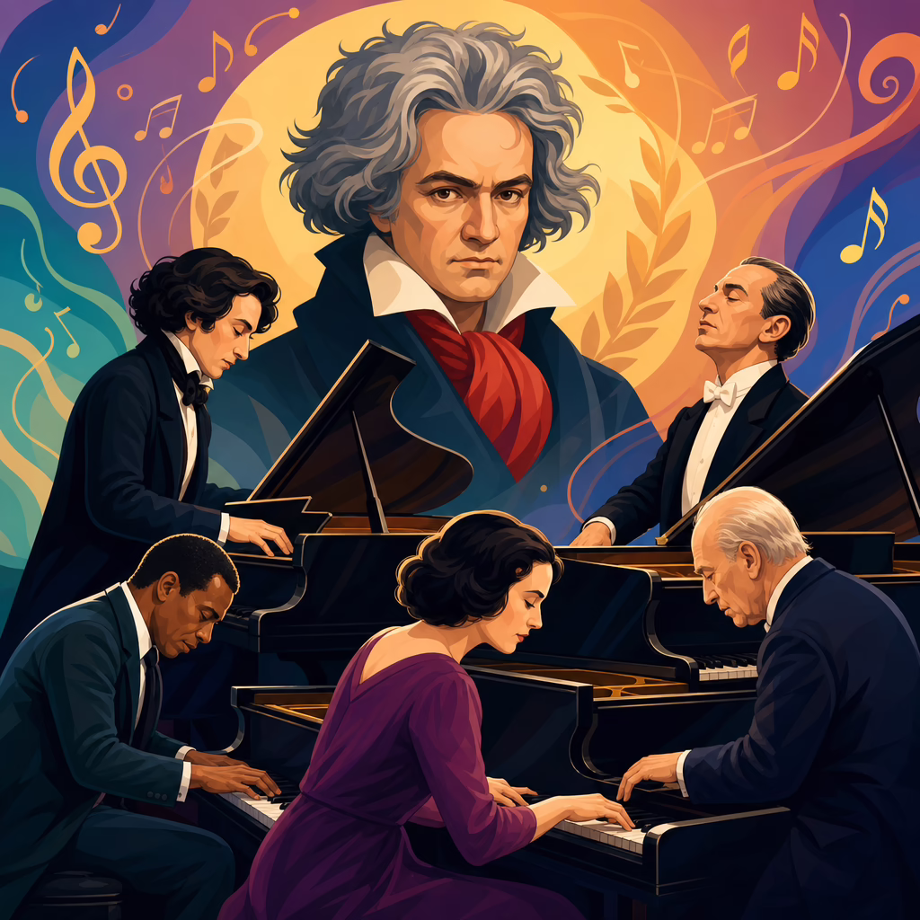 Legendary Pianists and Their Interpretations of Beethoven