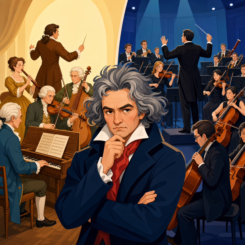 Period-Instrument vs. Modern-Instrument Beethoven Performances