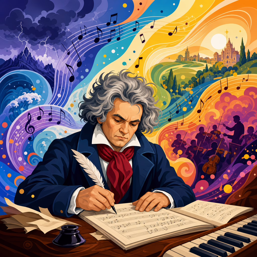 Stunning Visualizations of Beethoven’s Music