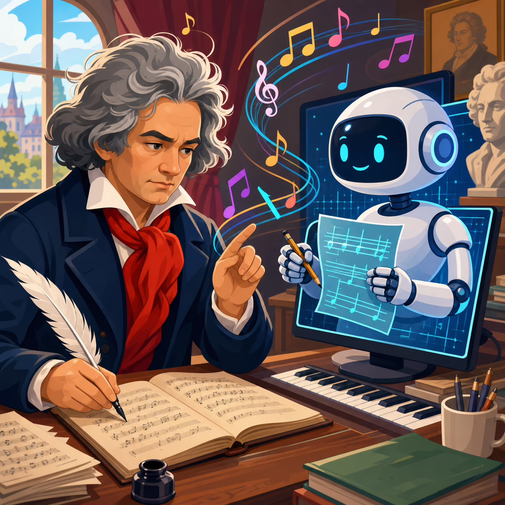 Synthesizing Beethoven: When Computers Compose in His Style Synthesizing Beethoven: When Computers Compose in His Style