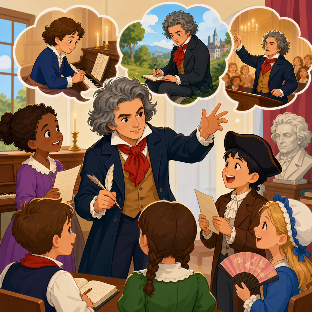 Teaching Beethoven’s Life Through Storytelling and Role-Play