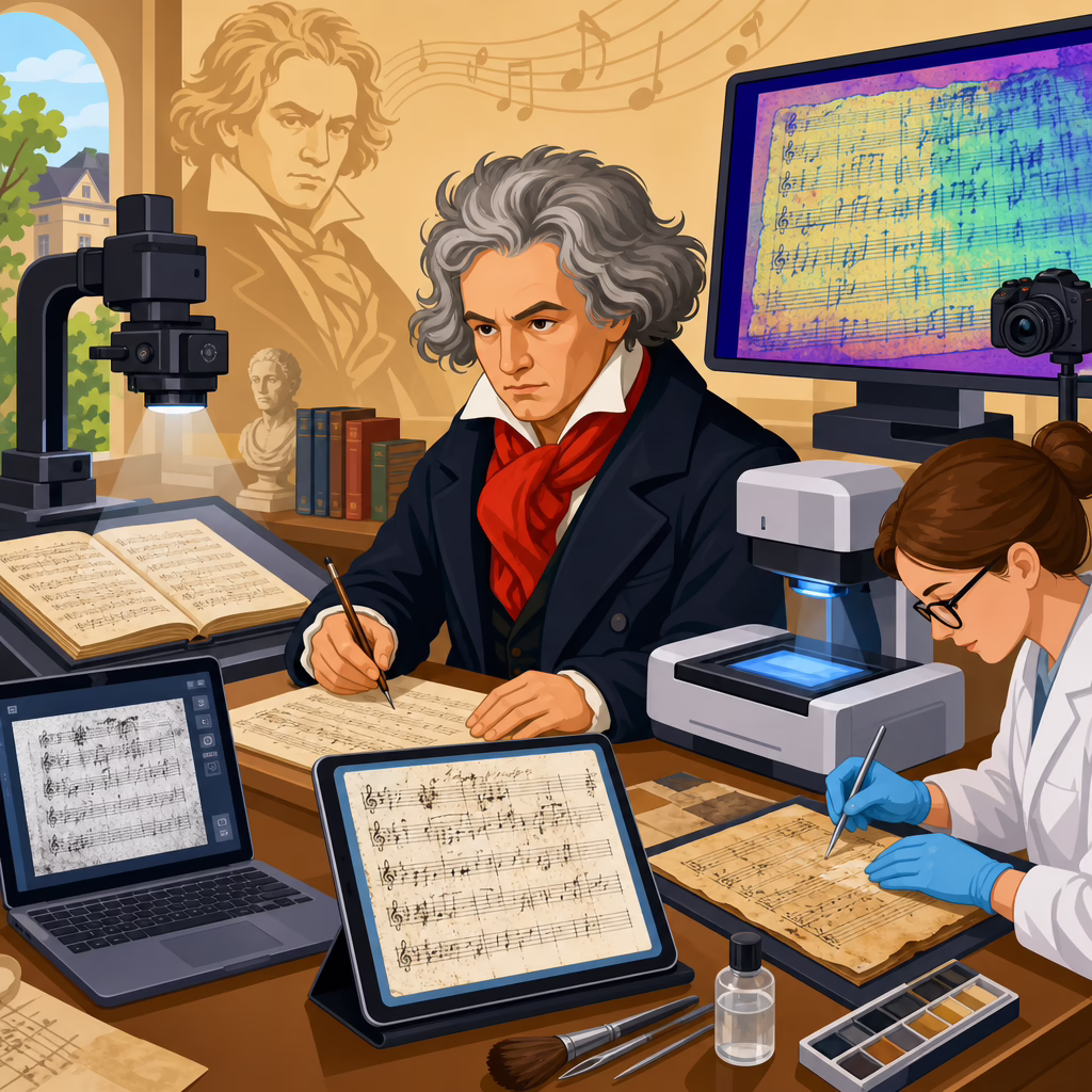 Technologies That Helped Preserve Beethoven’s Manuscripts