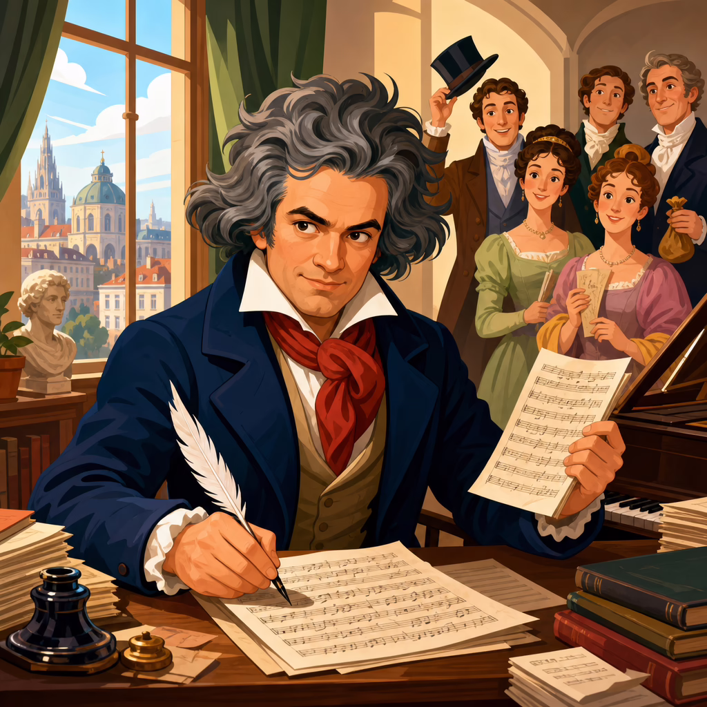 The First “Freelance” Composer? How Beethoven Built His Brand