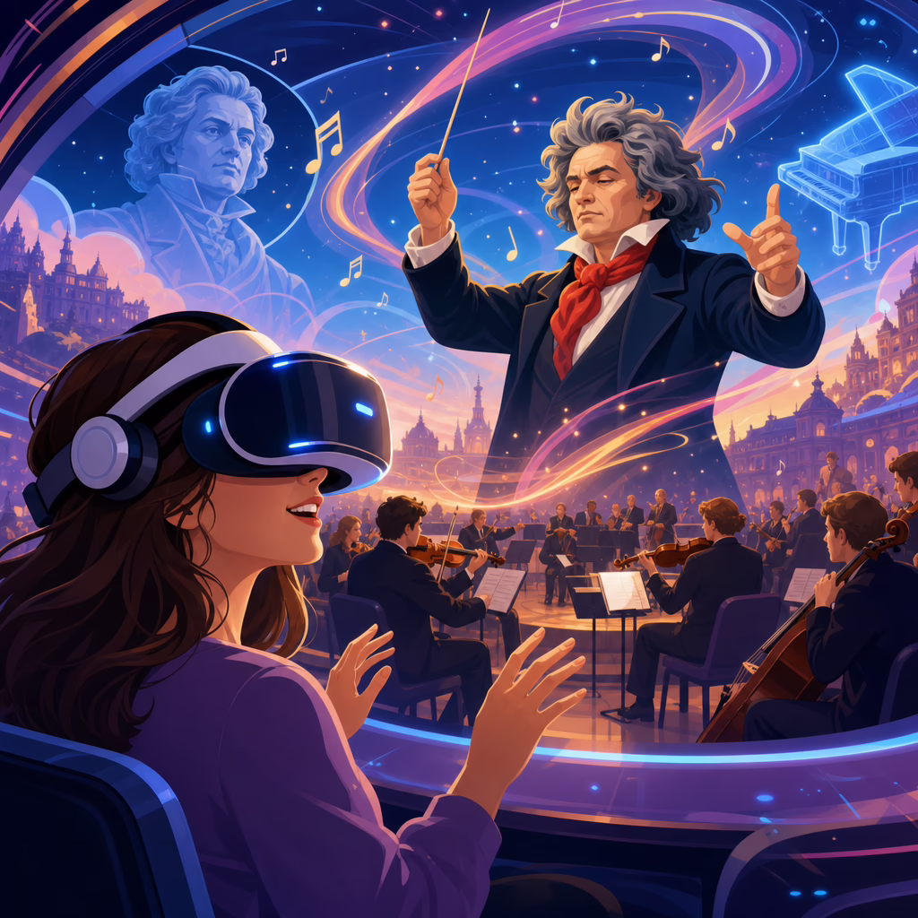 Virtual Reality and Beethoven: Immersive Concerts of the Future