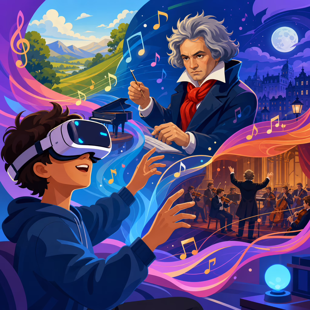 Virtual Reality Experiences Based on Beethoven’s Music