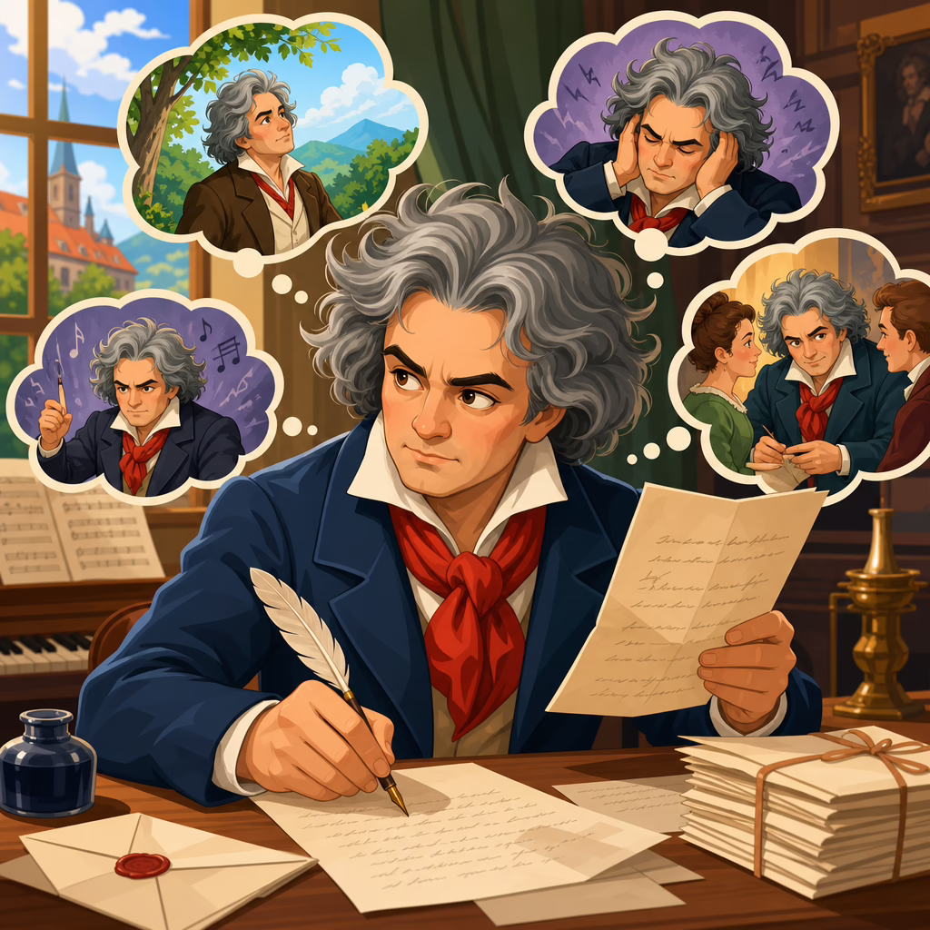 What Beethoven’s Letters Reveal About His Personality