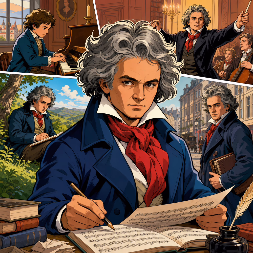 Beethoven in Graphic Novels and Illustrated Biography Beethoven in Graphic Novels and Illustrated Biography