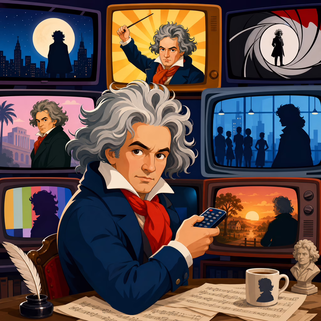 Beethoven in Television Openings and Closing Scenes