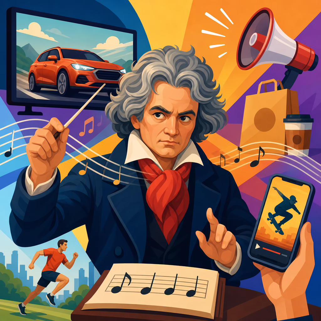 How Advertisers Use Beethoven’s Fifth Symphony
