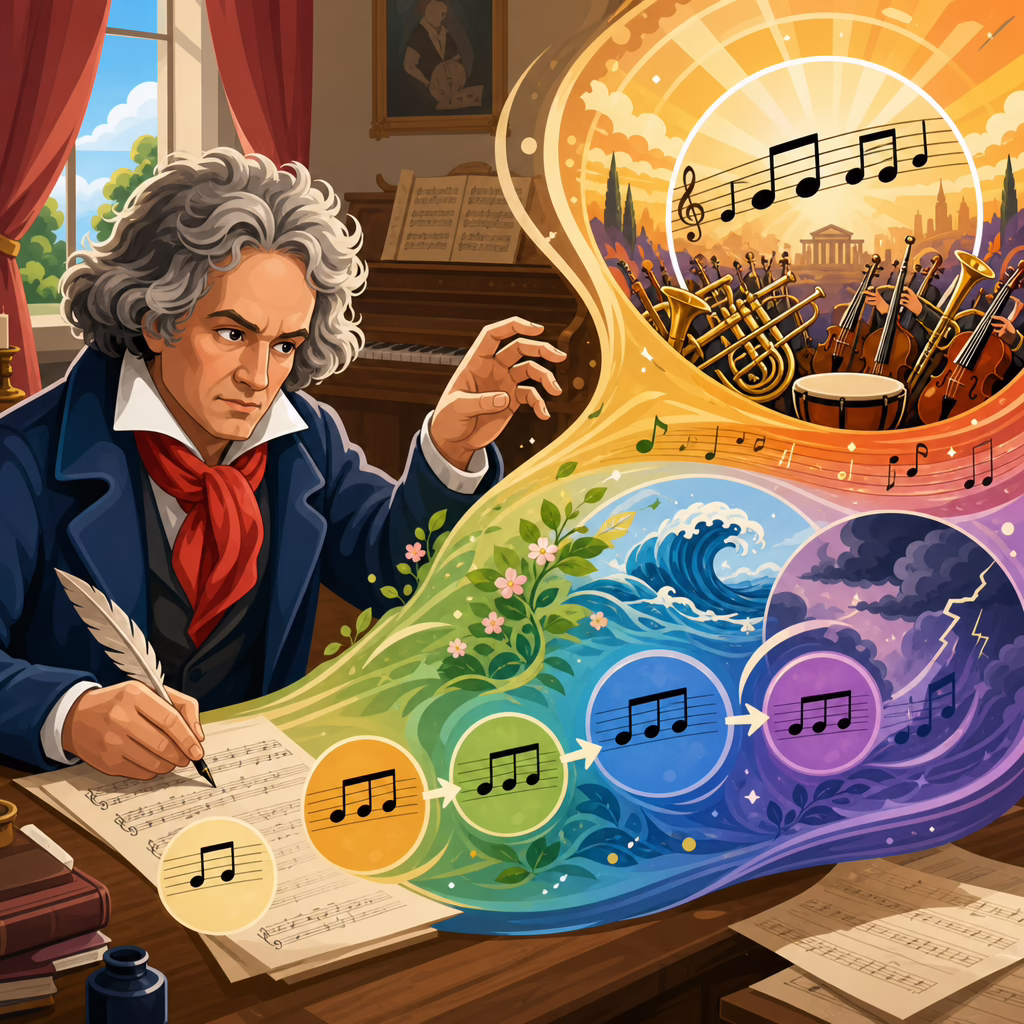 How Beethoven Treats Repetition as Transformation