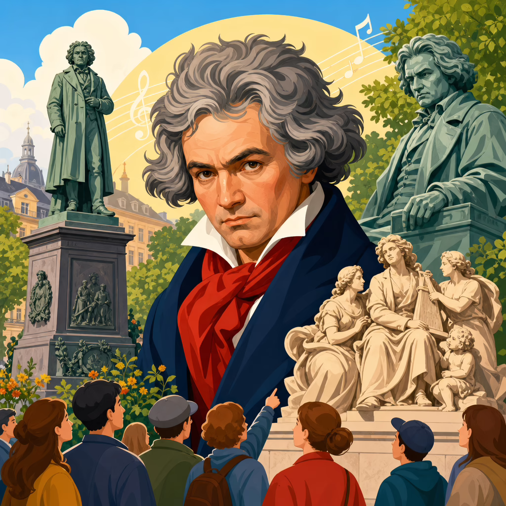 How Monuments Created the Public Image of Beethoven