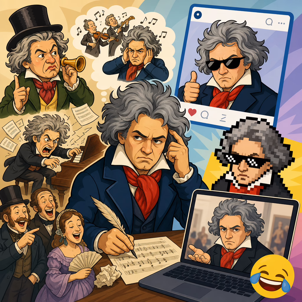 Beethoven in Satire from the Nineteenth Century to Memes Beethoven in Satire from the Nineteenth Century to Memes