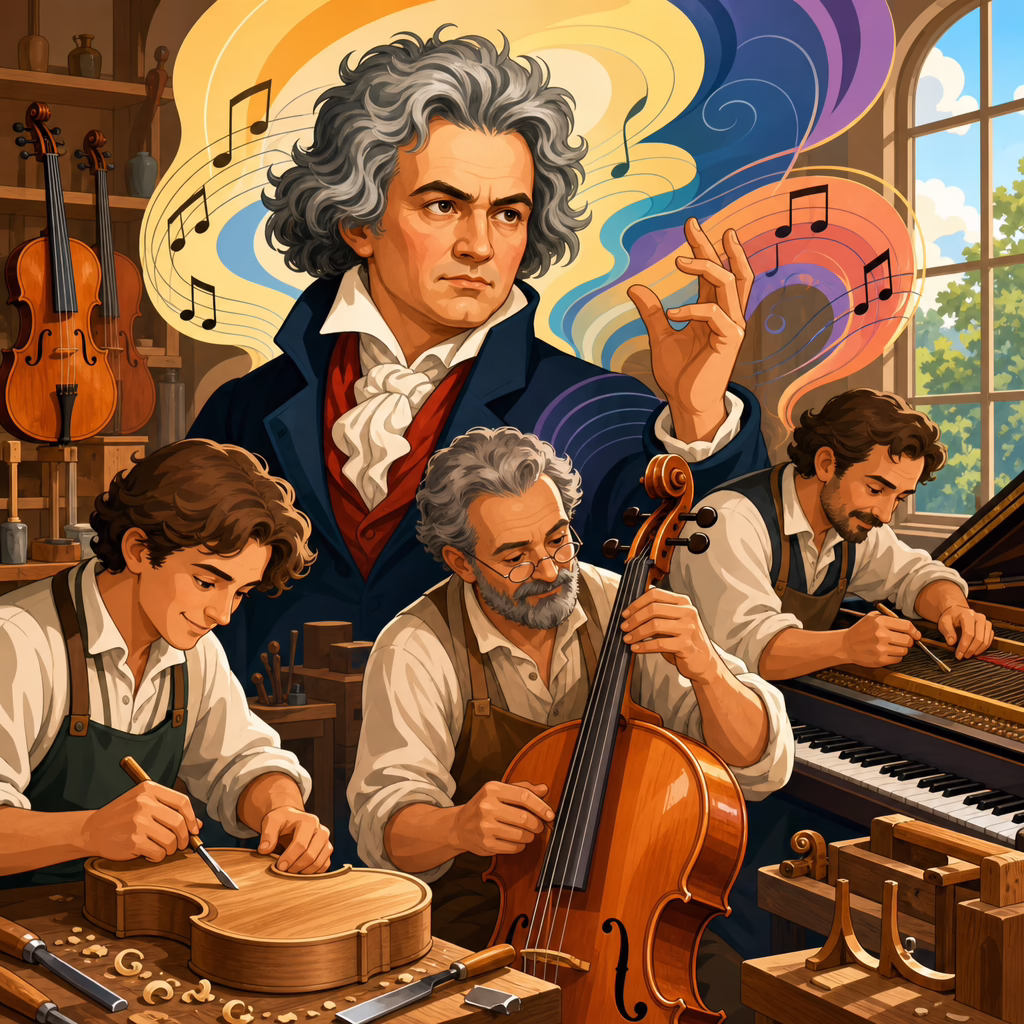 Beethoven’s Influence on Instrument Makers and Builders Beethoven’s Influence on Instrument Makers and Builders