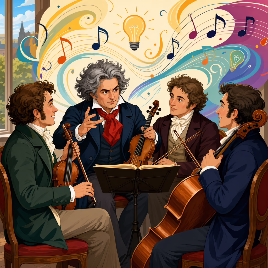Beethoven’s Innovations in Quartet Conversation