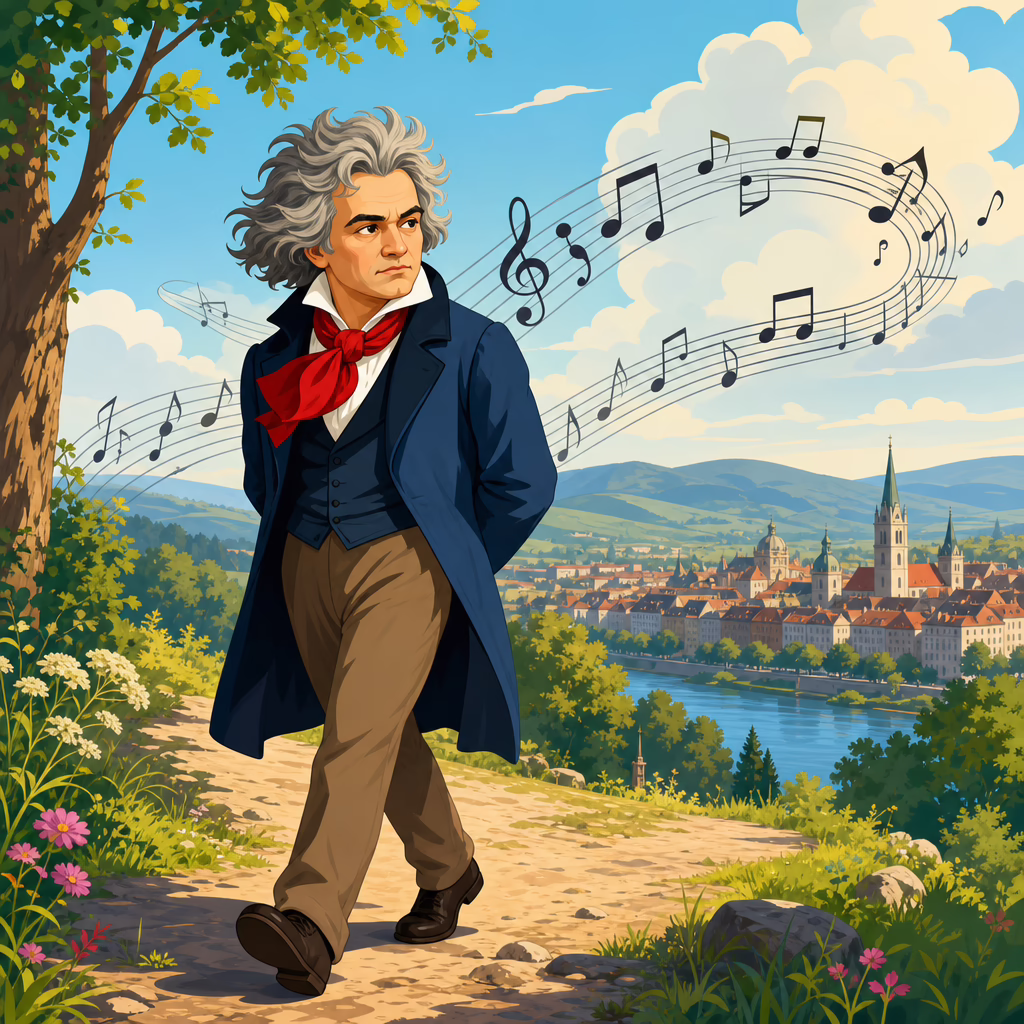 Beethoven’s Love of Walking and What It Meant for His Music