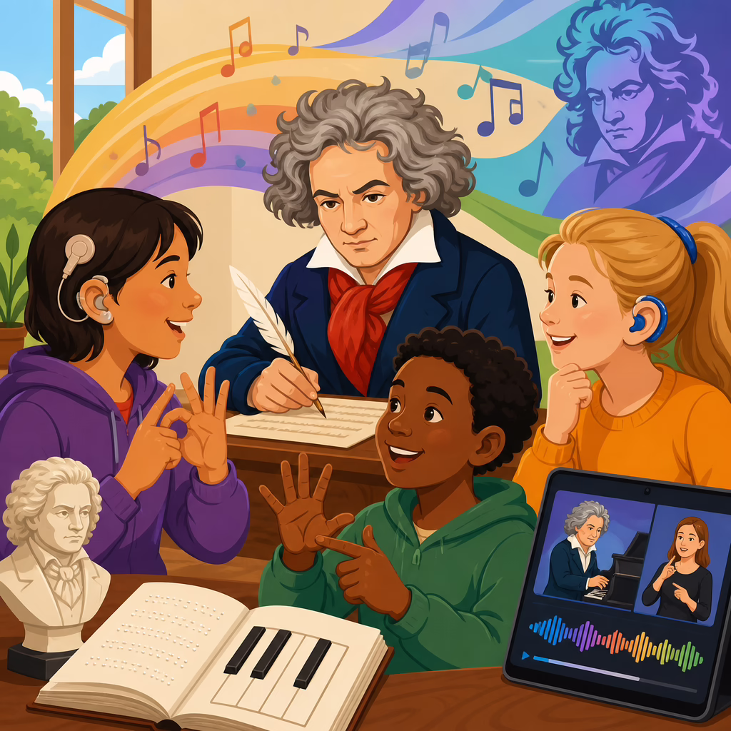 Accessible Beethoven Resources for Deaf and Hard of Hearing Learners Accessible Beethoven Resources for Deaf and Hard of Hearing Learners