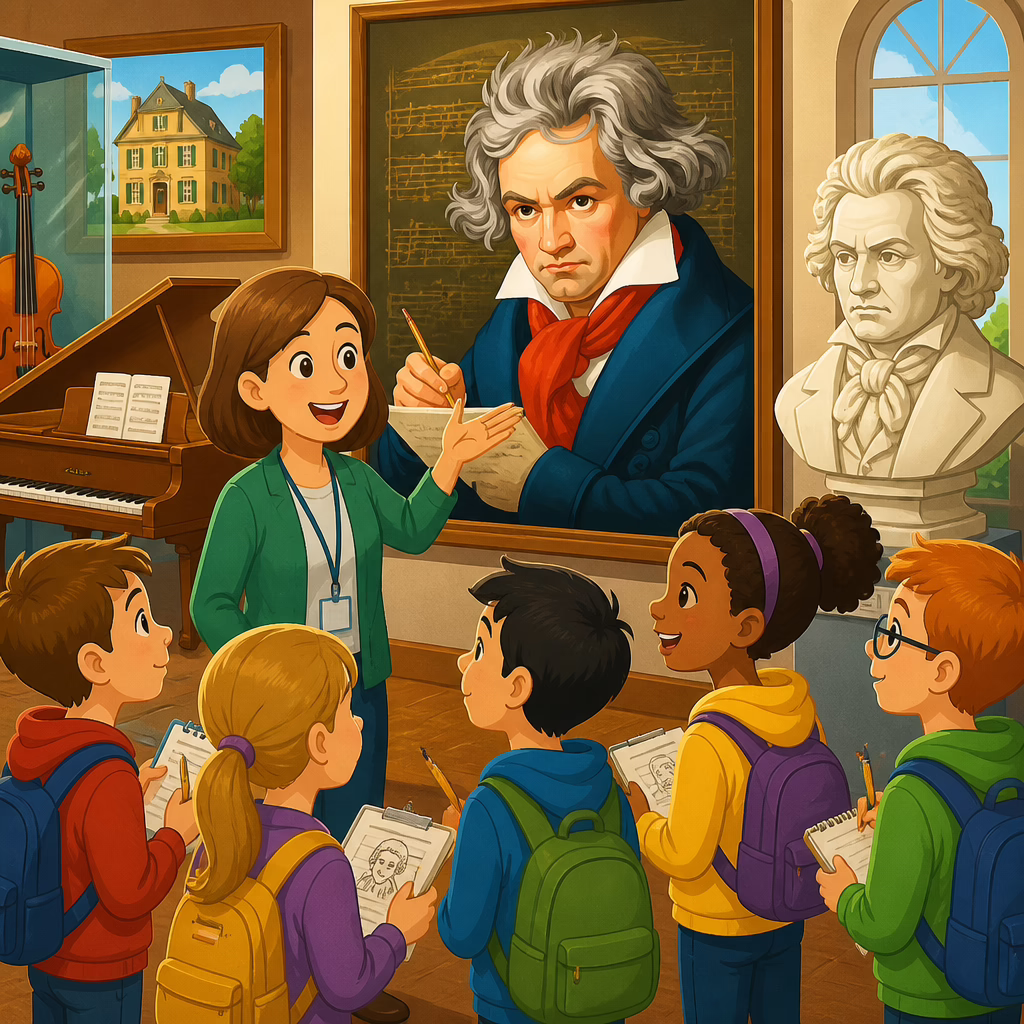 Beethoven Activities for Museum Field Trips