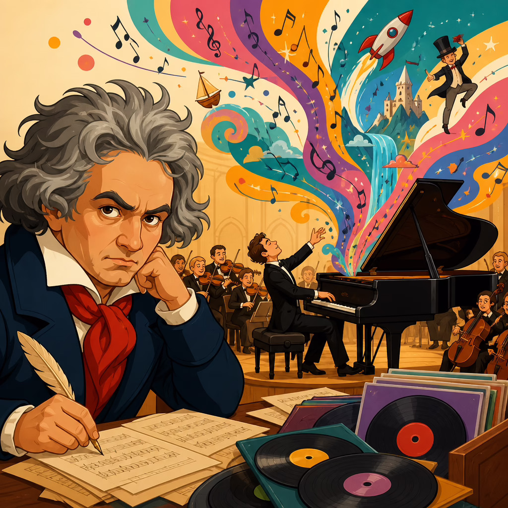 Beethoven Concerto Recordings with Unusual Cadenzas