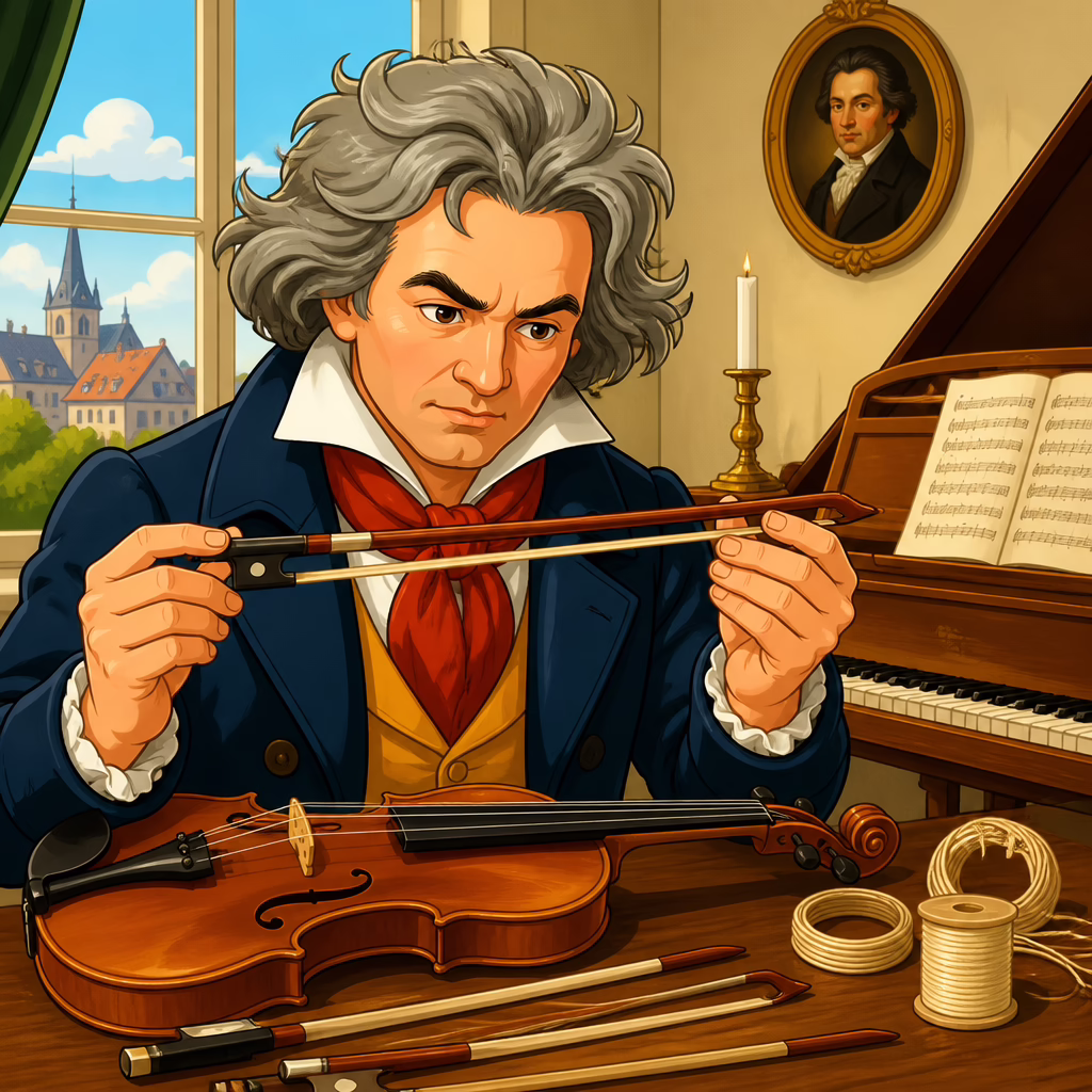 Beethoven on Historical Bows and Gut Strings Beethoven on Historical Bows and Gut Strings