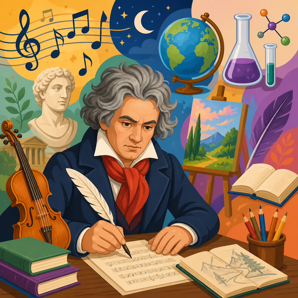 Beethoven Writing Prompts for Interdisciplinary Classes