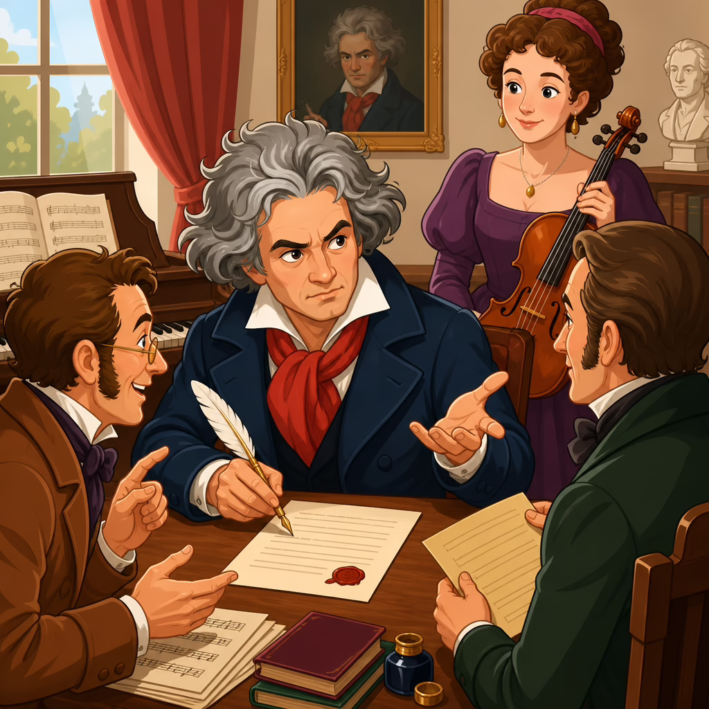 Beethoven’s Contracts: Negotiating with Publishers and Performers
