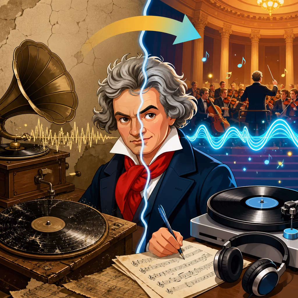 How Audio Restoration Changed Historic Beethoven Recordings