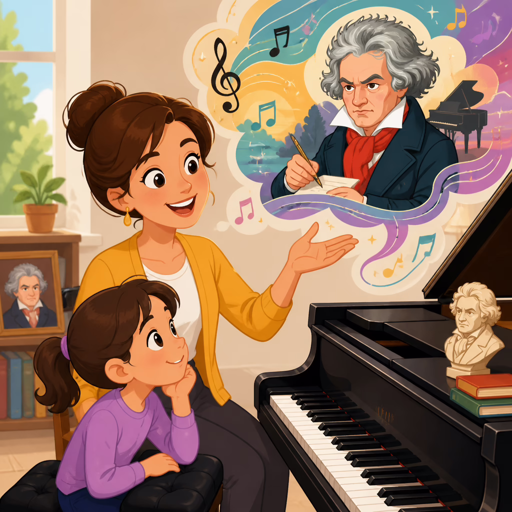 How Piano Teachers Can Introduce Beethoven Without Fear