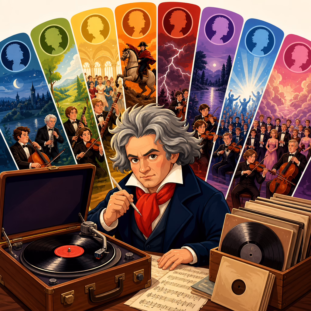The Best First Recording of Each Beethoven Symphony