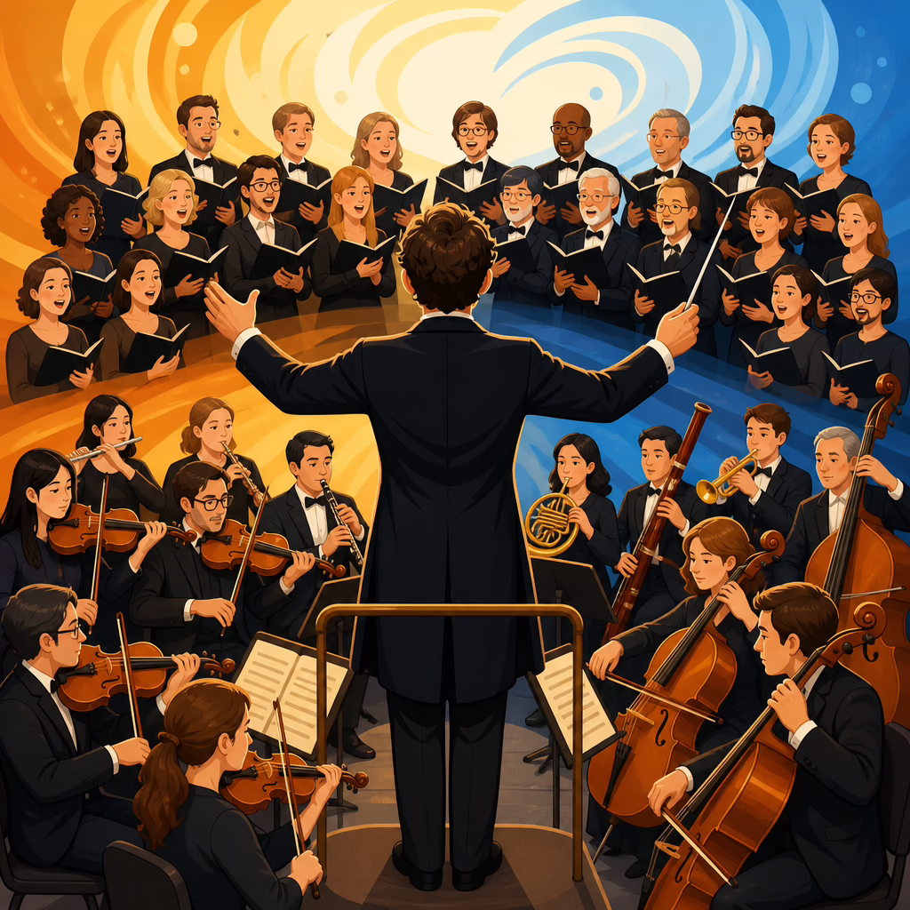 How Conductors Balance Choir and Orchestra in the Ninth